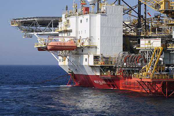 offshore oil rig
